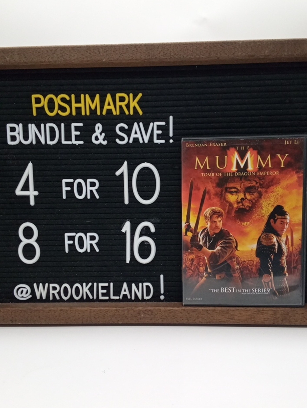 The Mummy Tomb Of The Dragon Emperor DVD#H76